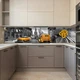 Наклейка на кухонный фартук 60 х 250 см, фотопечать с защитной ламинацией, улицы города с ретро авто(БП-12-ar1530) - изображение 4