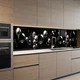 Наклейка на кухонный фартук 60 х 250 см, фотопечать с защитной ламинацией, Большие металлические шары на(БП-12-ab1937) - изображение 6