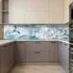 Фото панель универсальная ПЭТ, Самофиксирующая 68 х 305 см (толщина 2,0 мм), нежные бабочки-цветы(ПЭТ3-ab3386) - изображение 5