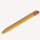 Чехол Goojodoq Matt 2 Golor для стилуса Apple Pencil 3 Orange/Red (1005006499420844OR) - изображение 1