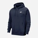 Худі бавовняне утеплене чоловіча Nike M Nsw Club Hoodie Po Bb BV2654-410 XL Темно-синє (193147705461) - зображення 6