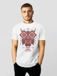 Мужская футболка Dubhumans Сова Пугач Белый XL (OO-TM-W-XL) - изображение 1