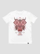 Мужская футболка Dubhumans Сова Пугач Белый XL (OO-TM-W-XL) - изображение 3