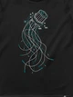 Футболка жіноча Dubhumans Jellyfish Knob Чорний 2XL (JK-TW-B-2XL) - зображення 2