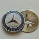 Эмблема "Mercedes" на капот синяя ML W163/W164/W166, GL X164/X166, GLK X204, E C207, CL, 57 мм A1298880116 - изображение 4