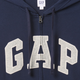 Толстовка на блискавці чоловіча GAP 868454-07 XXL Темно-синя (1200138863907) - зображення 5