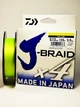 Шнур Daiwa J-Braid x4 135м 0.13мм Yellow - изображение 1