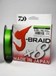 Шнур Daiwa J-Braid x8 150м 0.20мм Chartreuse - зображення 1
