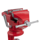 Тиски поворотные Intertool 60 мм (HT-0054) красные - изображение 3