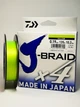 Шнур Daiwa J-Braid x4 135м 0.19мм Yellow - изображение 1