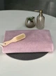 Махровий рушник Pastel пудровий 30х70 см 100% бавовна 500 г/м2 - зображення 1