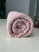 Махровий рушник Pastel пудровий 30х70 см 100% бавовна 500 г/м2 - зображення 7