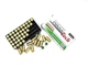 Патрон холостий MaxxTech 9мм пістолетний Brass Plated (50 шт) - зображення 3