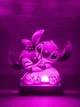 Детский ночник Стич и Ангел / Stitch and Angel на светлой подставке - изображение 2