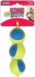 Іграшка м'яч-пісчалка ультра для собак середніх порід, KONG SqueakAir Ultra Balls M 3 шт. - зображення 1
