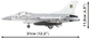 Конструктор COBI український F-16AM Fighting Falcon 5893 - зображення 6