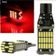 Светодиодная лампа LED T15 / W16W 4014 45 SMD CANBUS красный - изображение 2