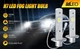 2 Светодиодные лампы H3 LED AILEO противотуманка H3 LED 12V 10A 5W - изображение 3