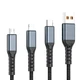 USB кабель 3 в 1 XOKO SC-3100 100W - зображення 2