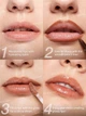 Набор для губ (блеск+ карандаш для губ) Sheglam Willy Wonka Cocoa Kiss Lip Duo Cookies N' Milk 2.7мл+0.25г - изображение 4