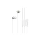 Навушники ColorWay 3.5 mm Wired Earphone UrbanBeat White (CW-WD03WT) - изображение 1
