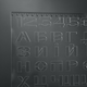 Трафарет літер, цифр і символів 10 мм - зображення 3
