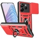Протиударний чохол Armor Ring + захиcт камери для Xiaomi Redmi Note 14 4G Simon case червоний - изображение 1
