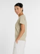 T-shirt damski bawełniany New Balance Sport Essentials Jersey WT41509 XS Oliwkowy (197967348297) - obraz 3