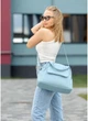 Женская спортивная сумка с карманами SAMBAG Голубая (3610371625) - изображение 1