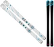 Лижі гірські комплект K2 TRUE LUV+ER3 10 COMPACT QUIKCLIK 153см White/turquoise/black (10C0405.243.1+10C1011.143.2) - изображение 3