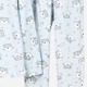 Детская пижама для девочки Flamingo 247-110 128 см Голубой/Cat (4829960272731) - изображение 2