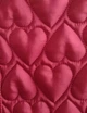 Сумка Victoria’s Secret Quilted Red Heart Puffer Tote Top Zip Shoulder Bag - изображение 4