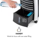Охладитель-вентилятор Klarstein Maxfresh 4 в 1 (10029394) Б/У - изображение 4