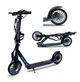 Детский самокат Scale Sports SS-23 + держатель для бутылки + звоночек. Дисковый тормоз. Передний амортизатор. Хамелеон - изображение 7