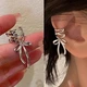 2 Кафи на вухо Бантики jeweston Сріблястого кольору - зображення 9