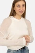 Джемпер жіночий one size колір бежевий Karon ЦБ-00270095 - зображення 4