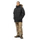Парка GLACIER CANYON PARKA Jack Wolfskin 1107674_6000 46-48 Чорний (4064993495560) - изображение 2