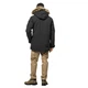 Парка GLACIER CANYON PARKA Jack Wolfskin 1107674_6000 46-48 Чорний (4064993495560) - изображение 3