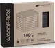 Садовий ящик-скриня Prosperplast Woodebox антрацит 140 л для зберігання (MBWL140-S433) - зображення 5