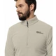 Толстовка TAUNUS HZ M Jack Wolfskin 1709522_A0029 50-52 Бежевий (4064886323345) - изображение 4