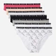 Набор трусиков слипов женских хлопковых Calvin Klein Underwear 660141432 XS 7 шт Разноцветный (1159825568) - изображение 1