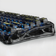 Клавіатура GRAVASTAR Mercury K1 Lite із комбінованим підключенням - Transparent Black - зображення 4