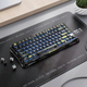 Клавіатура GRAVASTAR Mercury K1 Lite із комбінованим підключенням - Transparent Black - зображення 8
