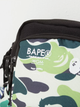 Сумка через плече Bape камуфляжного кольору з двома ремінцями. - зображення 3