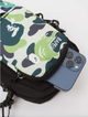 Сумка через плече Bape камуфляжного кольору з двома ремінцями. - зображення 7