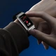 Фітнес браслет Smart Keepsake Maximum + Навушник Чистий звук 2 ремінці Прийом дзвінків Silver-Black - зображення 6