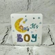 Открытка мини подарочная It's a boy Baby Shower 7,1х8,2 см 5503-1714 - изображение 1