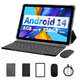 Планшет PRITOM TAB11 Android 14, 10 дюймов, 8 ГБ (4+4 расширения) ОЗУ + 128 ГБ ПЗУ, восьмиядерный процессор - изображение 1