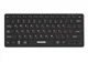Клавиатура Maxxter KBW-C01B-UA беспроводная мини-клавиатура, с аккумулятором, бесшумная, черная - изображение 1