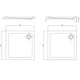 Душевой поддон PRIMERA Frame 80х80 STR1080 - изображение 3